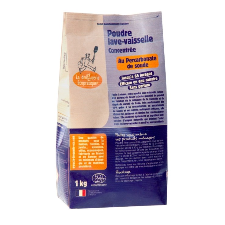 Poudre lave-vaisselle percarbonate de soude 1kg