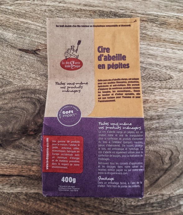 Cire d'abeille en pépite