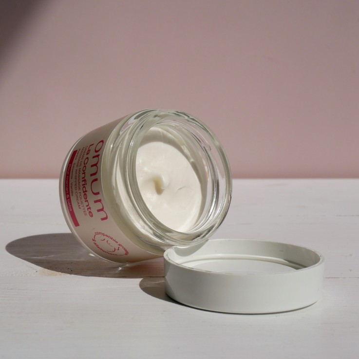 Crème de massage pour le corps fouettée & cocoon La Confidente (50 ml) Bio