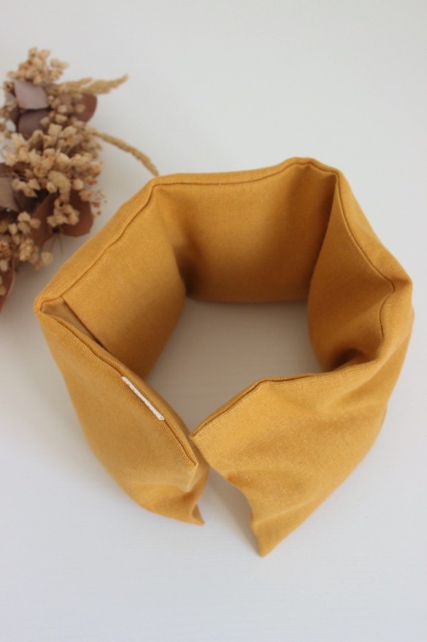 Bouillotte cervicales graines de lin Bio