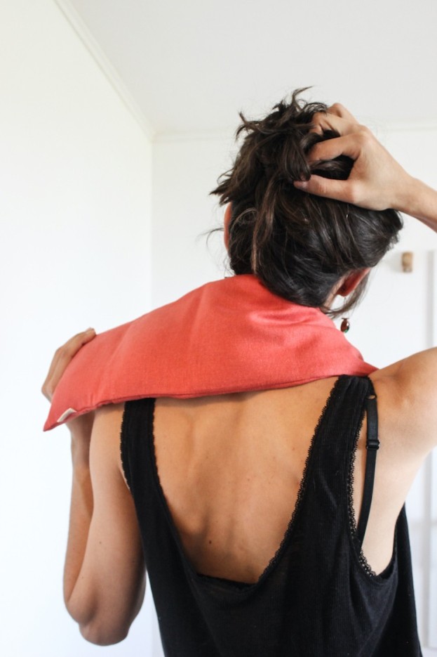 Bouillotte cervicales graines de lin Bio