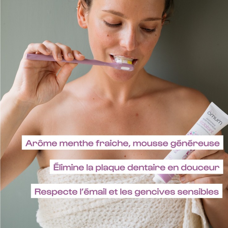 Dentifrice Soin Fraicheur Gencives et Dents Sensibles Sans Fluor L’Eclatant (75 ml) Bio