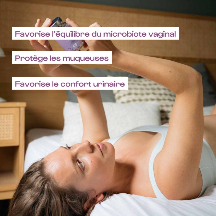 Complément alimentaire Confort Intime et Urinaire Probiotiques L'Intime (60 gélules) Naturel