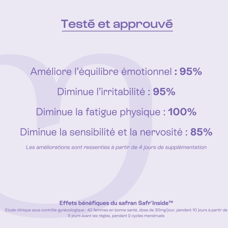 Complément alimentaire Sommeil, Humeur et Relaxation Mon Cycle Zen (60 gélules) Vegan