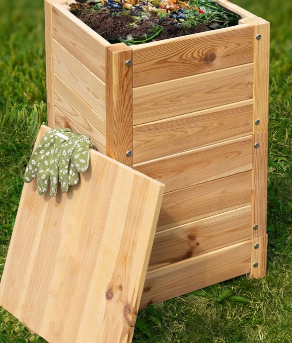 Lombricomposteur en bois...