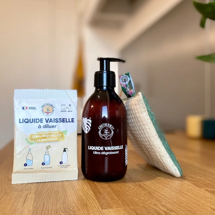 Liquide vaisselle à diluer ultra dégraissant - recharge