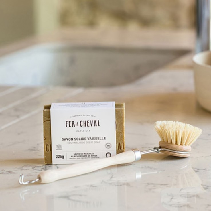 Savon de Marseille au bicarbonate de soude pour  vaisselle - 225 g