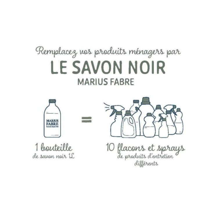 Savon noir liquide 5L