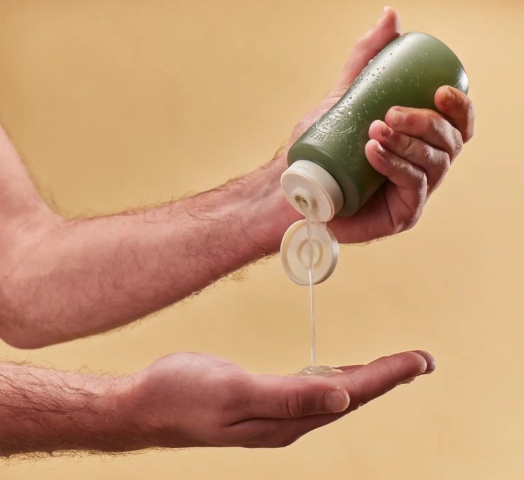 Flacon hygiène corporelle rechargeable 270 ml