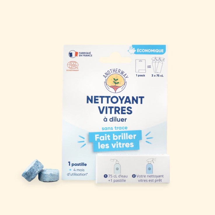 Nettoyant Vitres à Diluer - Recharges x3