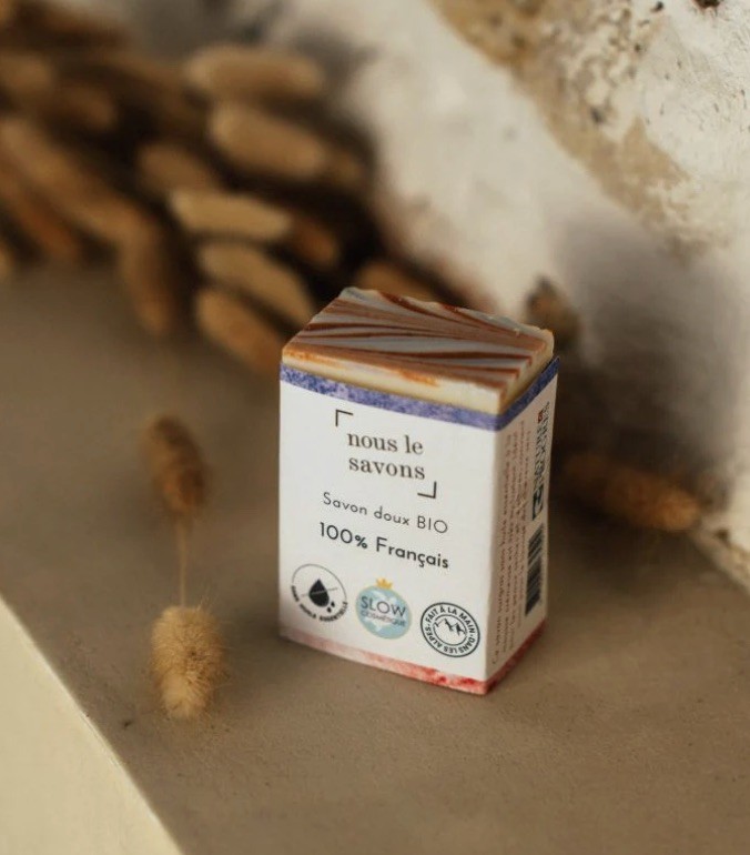 Savon doux bio  – 100% Français