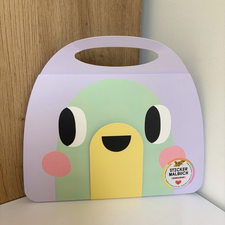 Cahier de coloriage avec stickers – RAINBOW DREAMS