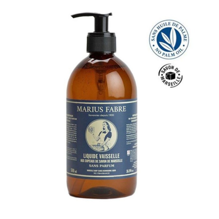 Liquide vaisselle aux copeaux de Savon de Marseille