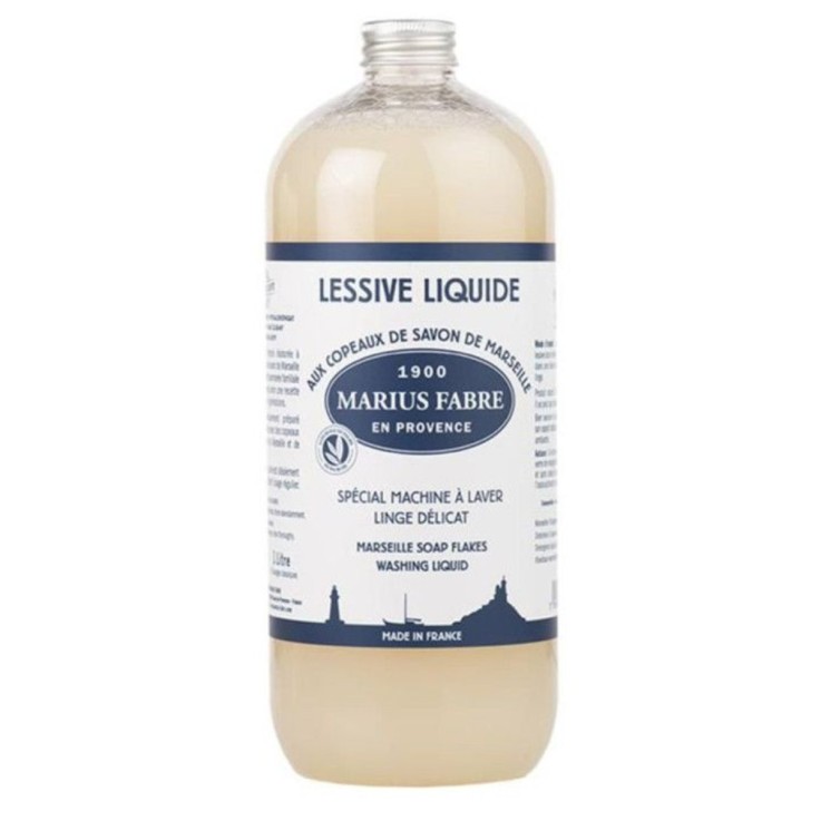 Lessive Liquide aux Copeaux de Savon de Marseille – 1L
