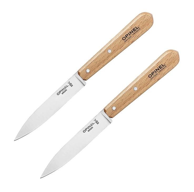 2 couteaux d'office Opinel n°112 lame 9,5 cm