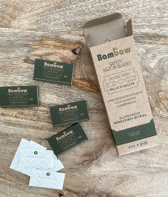 100 lames pour rasoir de...