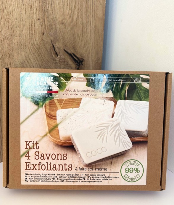 KIT DIY : Coffret 4 savons...