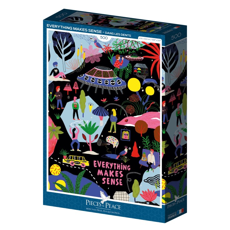 Puzzle Everything makes sense - 500 pièces