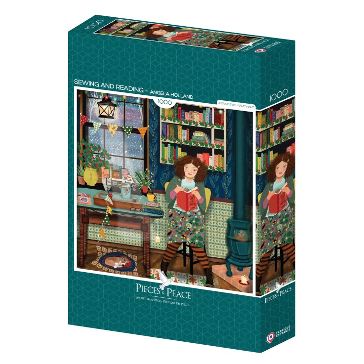 Puzzle Couture et Lecture - 1000 pièces