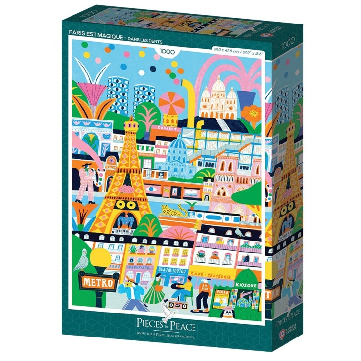 Puzzle Paris est Magique - 1000 pièces