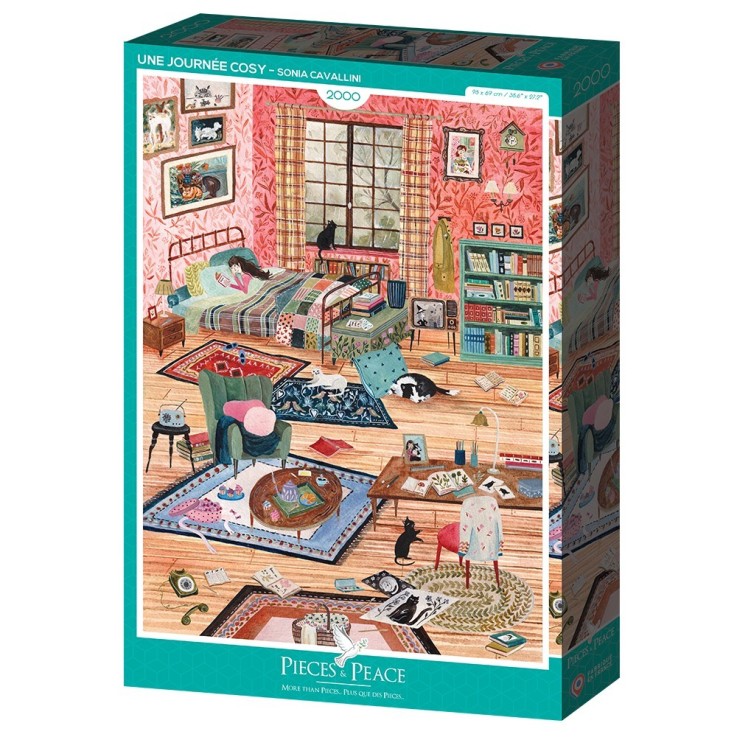 Puzzle Une Journée Cosy - 2000 pièces