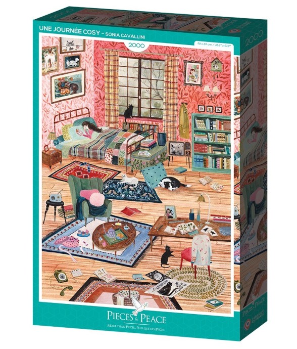 Puzzle Une Journée Cosy -...