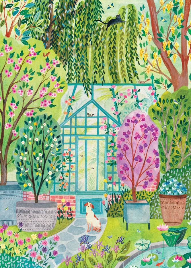 Puzzle Jardin Secret - 1000 pièces