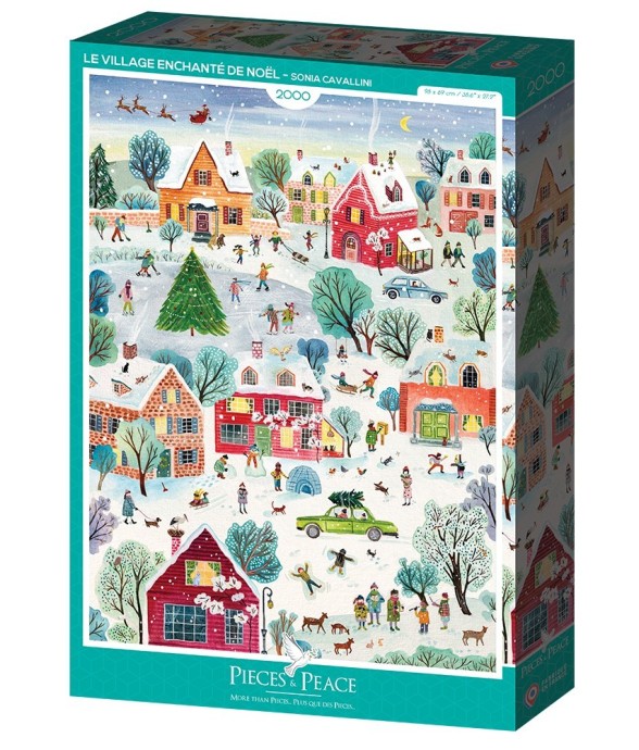 Puzzle Le Village Enchanté...