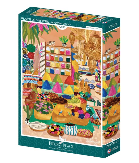 Puzzle Place des Epices -...
