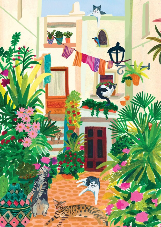 Puzzle Rues des Pouilles - Locorontondo - 1000 pièces