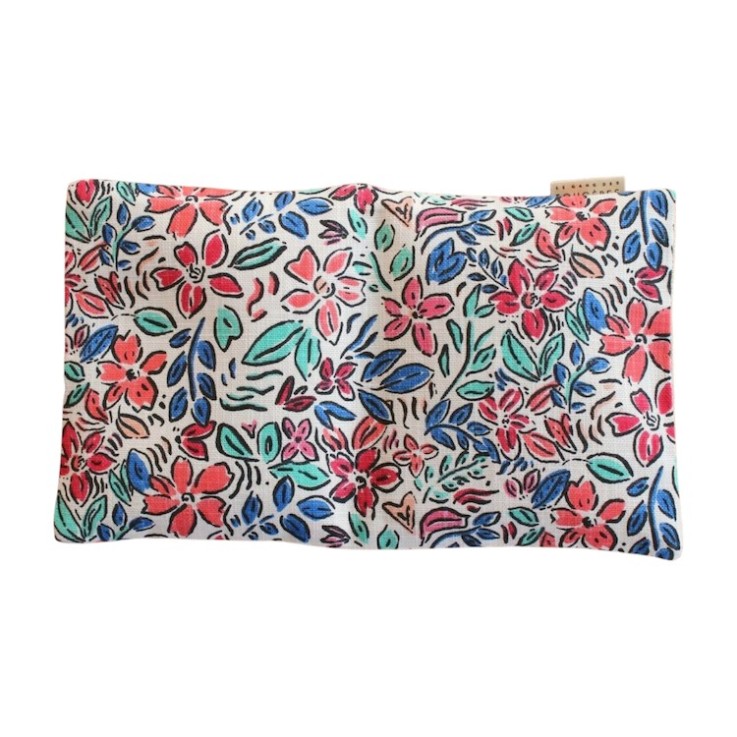 Petite bouillotte Coton et graines de lin Bio