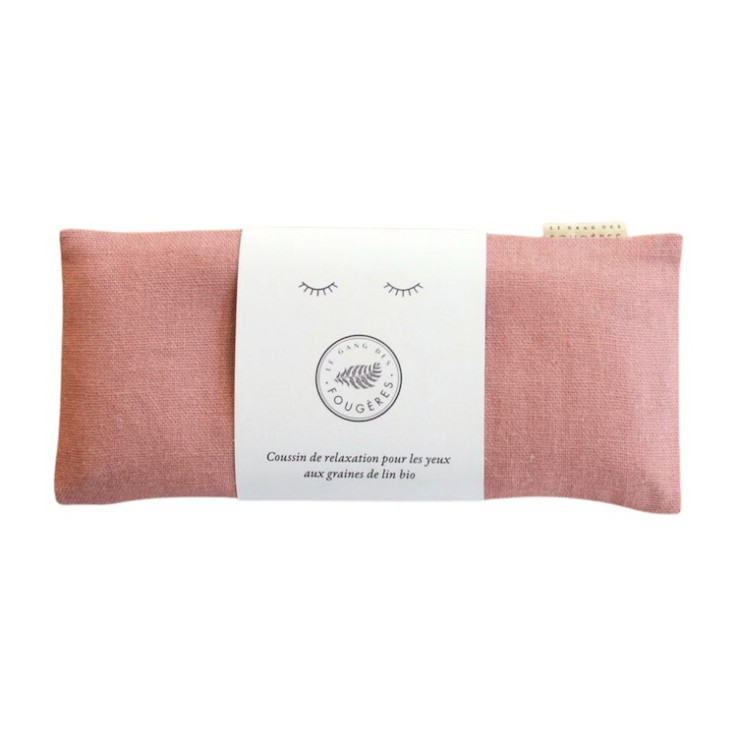 Masque yeux yoga Lin et graines de lin Bio
