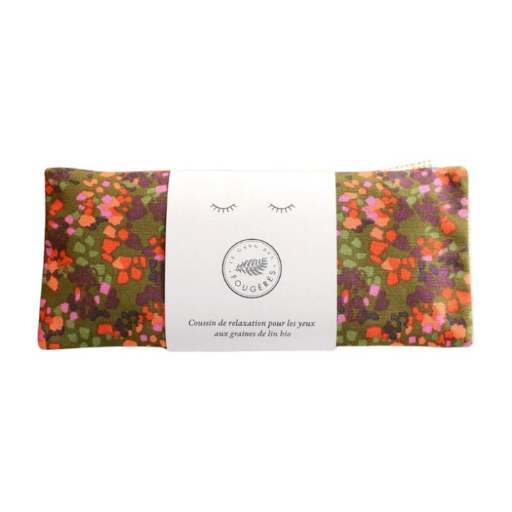 Masque yeux yoga Coton et graines de lin Bio