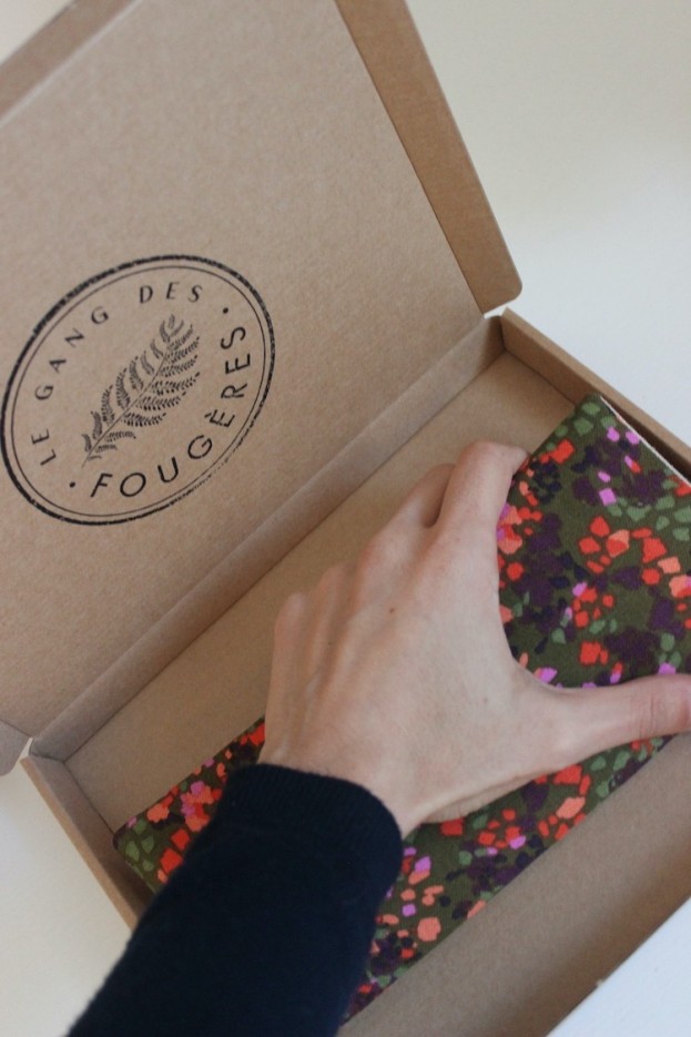 Masque yeux yoga Coton et graines de lin Bio