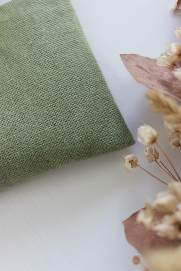 Masque yeux yoga Lin et graines de lin Bio