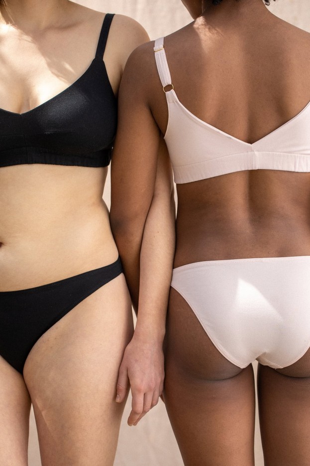 Culotte Mei nude Coton Bio