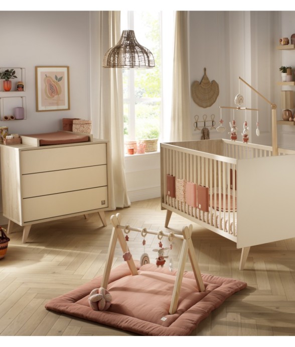 Chambre bébé Mélinée : Lit...