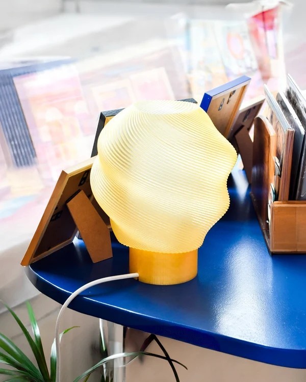 Lampe Impression 3d Gold Doré