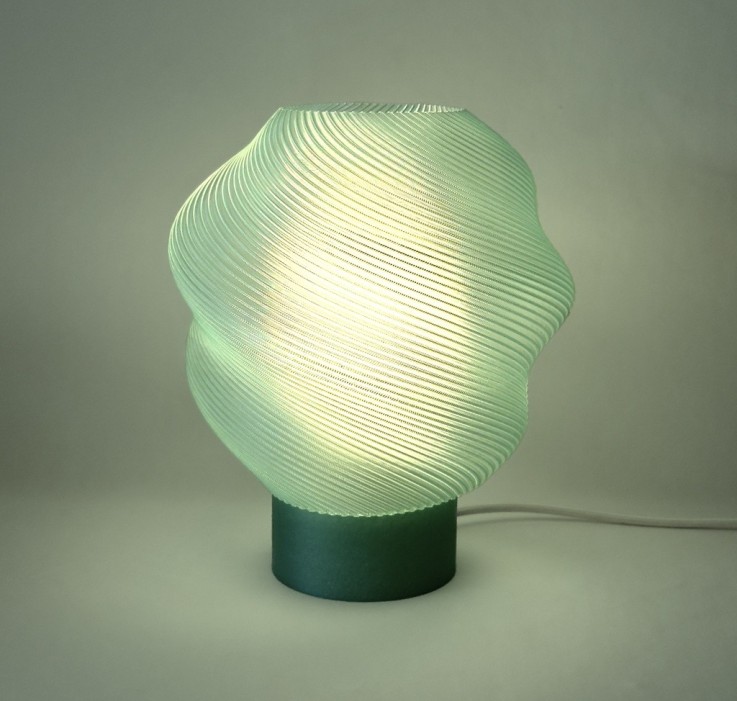 Lampe Impression 3d Menthe (vert)