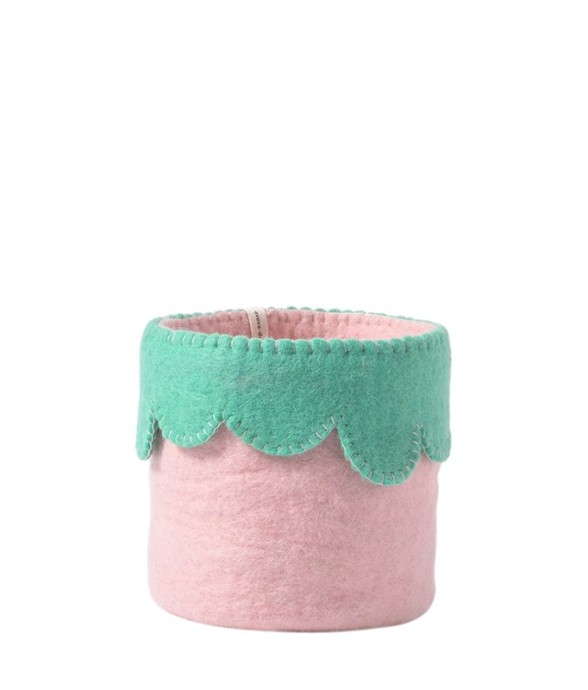 Cache Pot Laine Rabat Wavy...