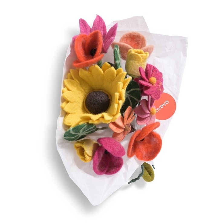 Endless Flower Dahlia Berry en Laine