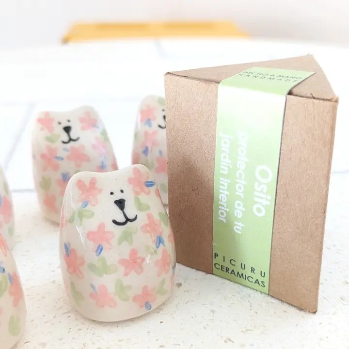 Ourson protecteur de ton jardin intérieur - Amulette