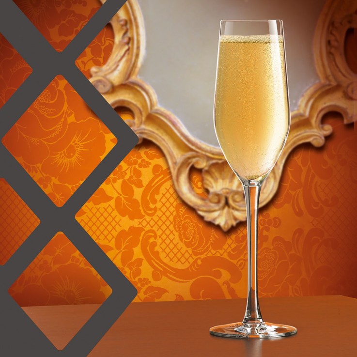 Lot de 6 flûtes 16 cl