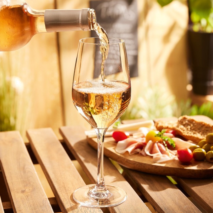 Lot de 6 verres à pied 35cl