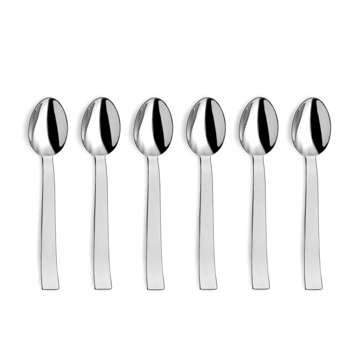 Set de 6 cuillères Expresso en inox