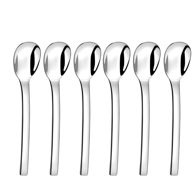 Lot 6 cuillères à café en inox