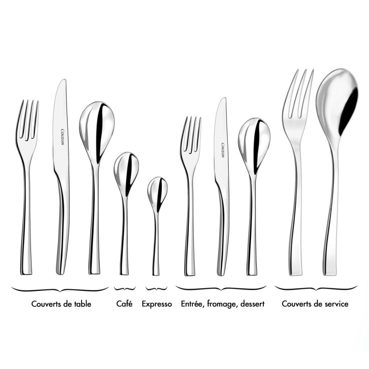 Lot 6 cuillères expresso moka en inox