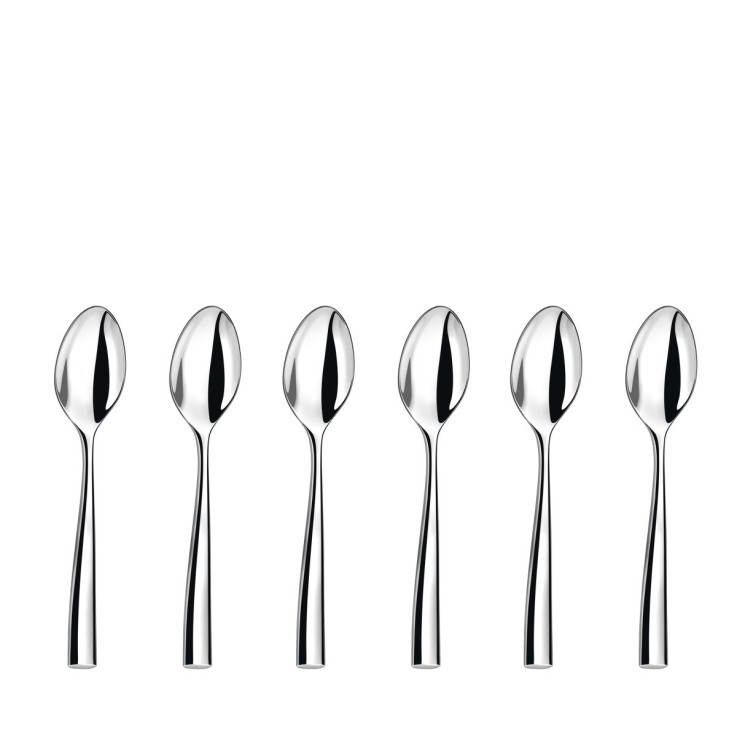 Lot 6 cuillères moka / expresso en inox