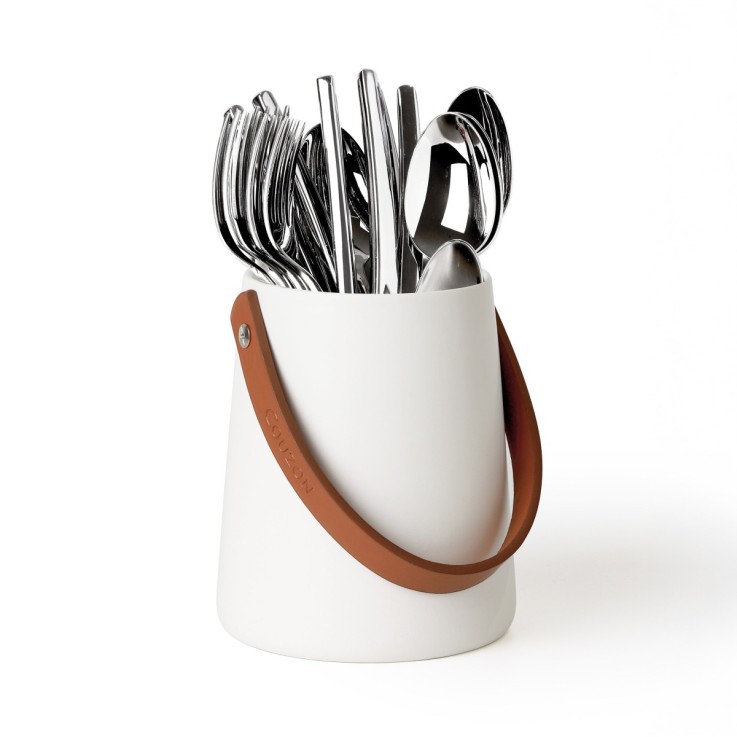 Pot de rangement pour 24 couverts