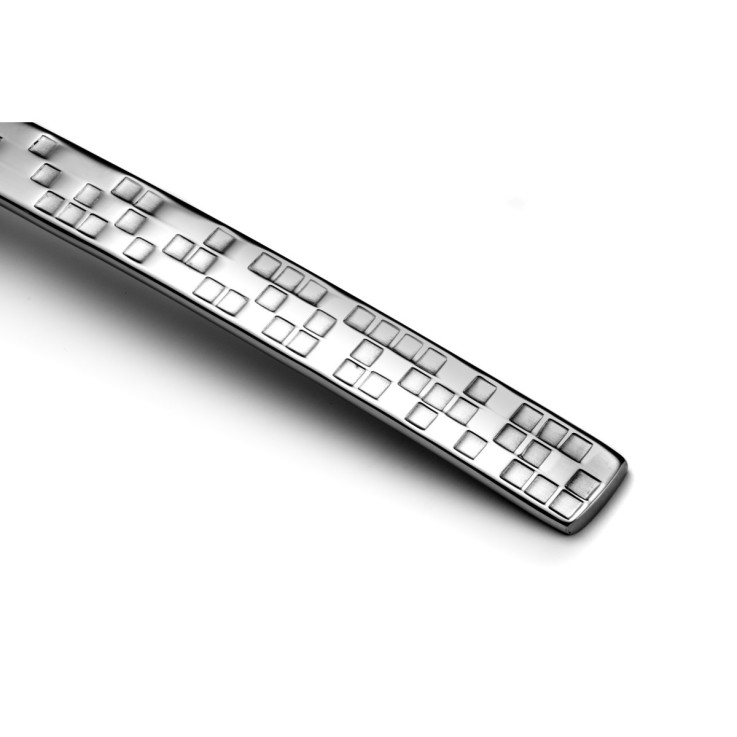 Ensemble 24 couverts de table inox avec support de rangement nomade